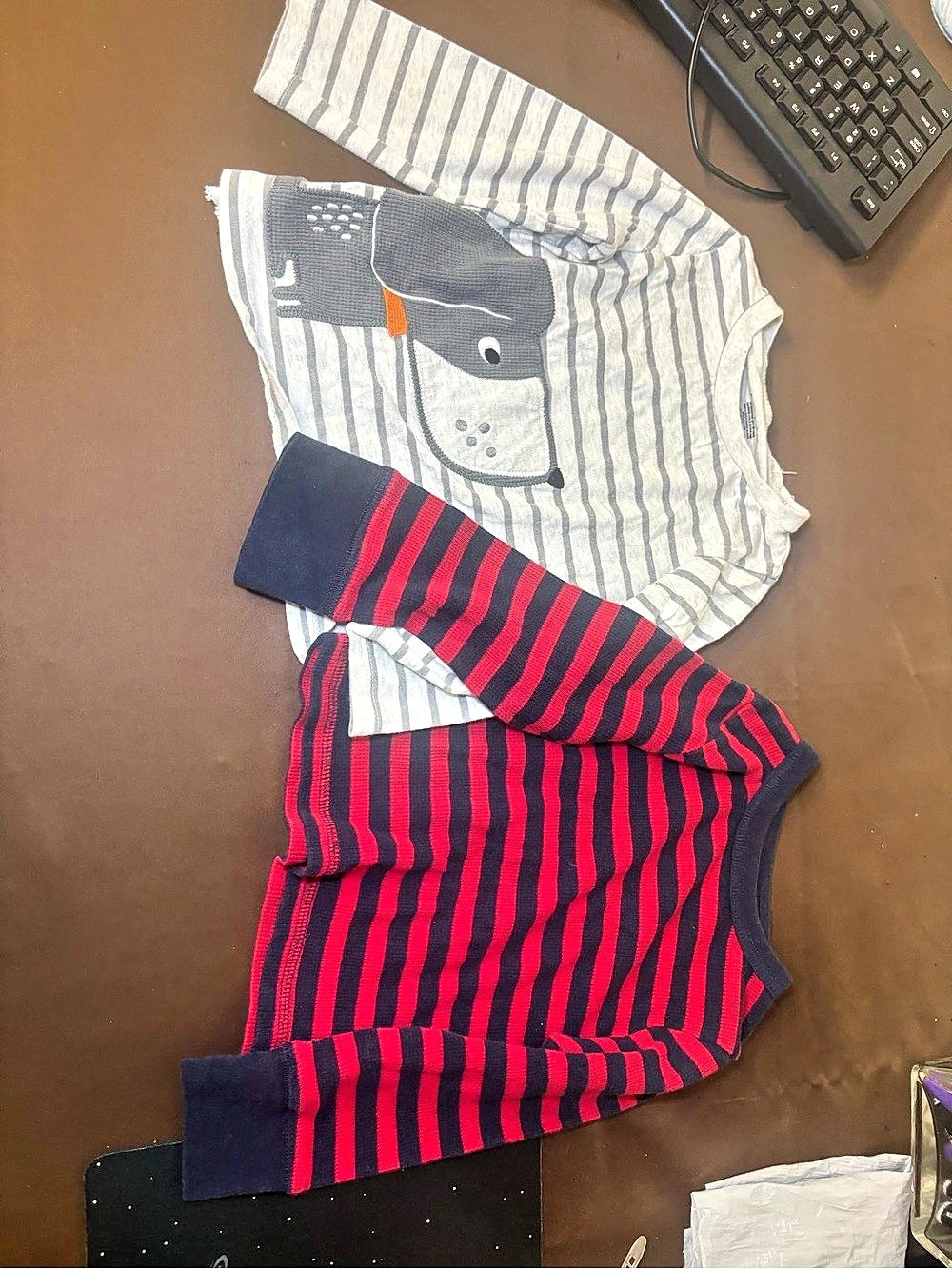 The Children's Place Boys Striped Short-Sleeve Tops 18-24M